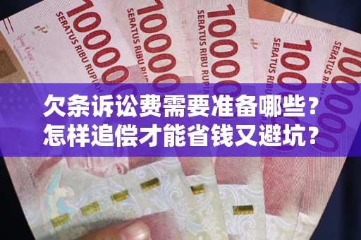 武汉欠条诉讼费需要准备哪些？怎样追偿才能省钱又避坑？