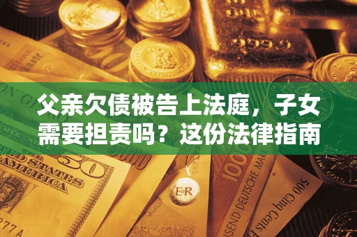 武汉父亲欠债被告上法庭，子女需要担责吗？这份法律指南必须看完