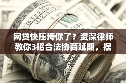武汉网贷快压垮你了？资深律师教你3招合法协商延期，摆脱暴力催收！