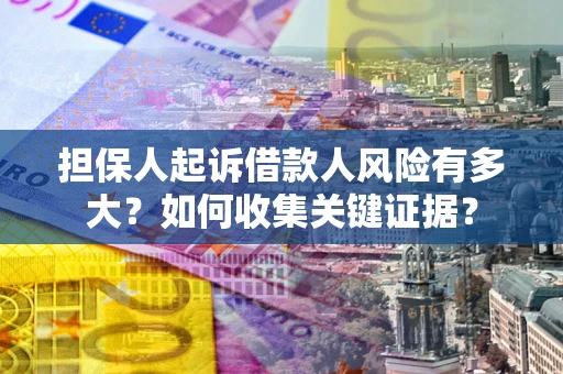 武汉担保人起诉借款人风险有多大？如何收集关键证据？