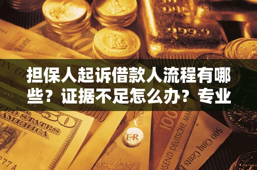 武汉担保人起诉借款人流程有哪些？证据不足怎么办？专业律师解答