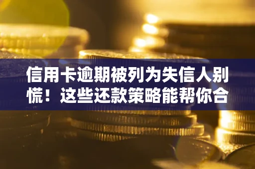 武汉信用卡逾期被列为失信人别慌！这些还款策略能帮你合法止损