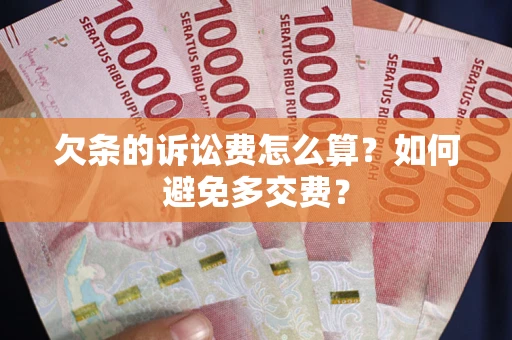 武汉欠条的诉讼费怎么算？如何避免多交费？