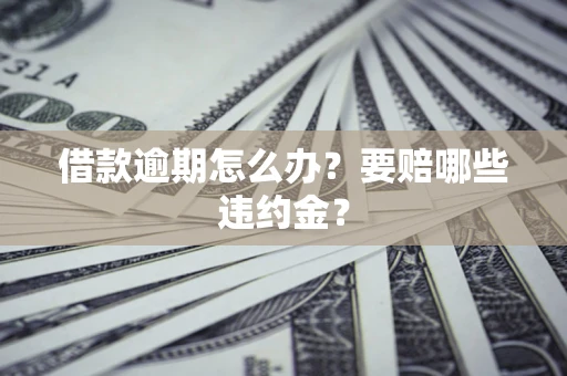 武汉借款逾期怎么办？要赔哪些违约金？