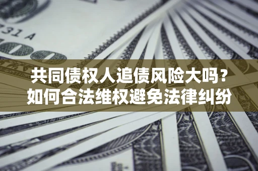 武汉共同债权人追债风险大吗?如何合法维权避免法律纠纷? 武汉共同债权人追债风险大吗?如何合法维权避免法律纠纷?