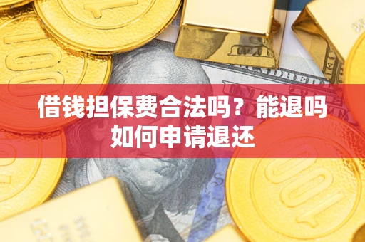 武汉借钱担保费合法吗？能退吗如何申请退还